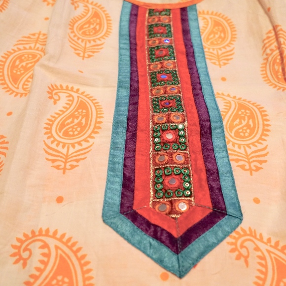 Halife Indian Paisley Tunic Dress - Picture 7 of 8